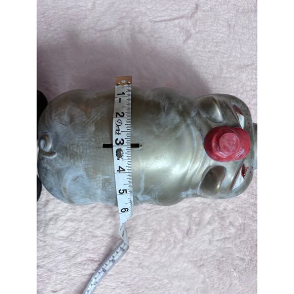 Vintage 1950s Whelen Tipping Hat Piggy Bank Celluloid Plastic Drug Store Rare - Picture 6 of 12